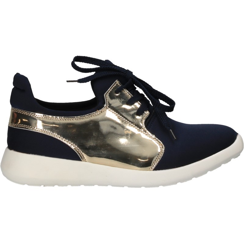 Pantofi casual, de dama, decor auriu Pantofi casual, de dama, decor auriu