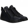 Sneakers inalti de dama, piele naturala