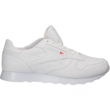 Pantofi albi, stil sport, pentru barbati