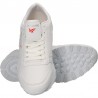 Pantofi albi, stil sport, pentru barbati