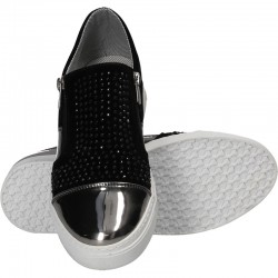Pantofi glamour, cu talpa groasa
