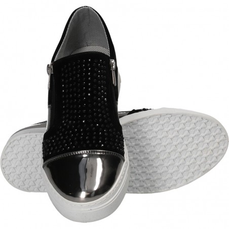 Pantofi glamour, cu talpa groasa