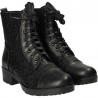 Ghete dama, moderne, negre, cu toc mic