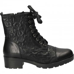 Ghete dama, moderne, negre, cu toc mic