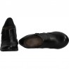 Pantofi negri, office, femei, piele