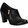Pantofi negri, office, femei, piele