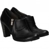 Pantofi negri, office, femei, piele