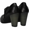 Pantofi negri, office, femei, piele
