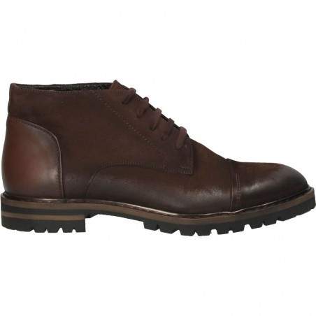 Ghete barbati, smart casual, piele nubuk