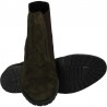 Ghete dama, slip on, piele naturala