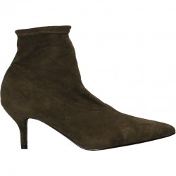 Botine verzi, textil, model in tendinte