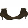 Botine verzi, textil, model in tendinte