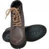 Ghete femei, gri, din piele, stil casual