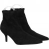 Botine ascutite, din material stretch