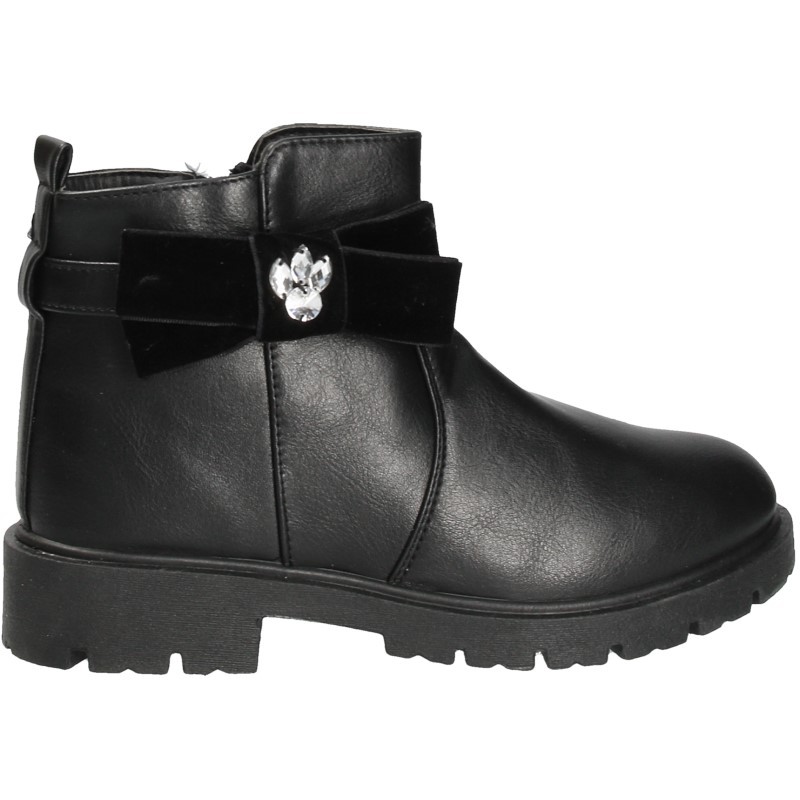 Ghete elegante, negre, pentru fetite Ghete elegante, negre, pentru fetite