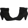 Botine ascutite, din material textil