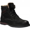 Ghete barbati, negre, casual, din piele
