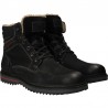 Ghete barbati, negre, casual, din piele