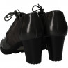 Pantofi dama, stil Oxford, culoarea gri