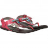 Sandale fete, flip flops, roz, cu decor