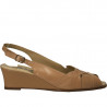 Sandale trendy bej cu platforma