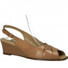 Sandale trendy bej cu platforma