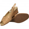 Sandale trendy bej cu platforma