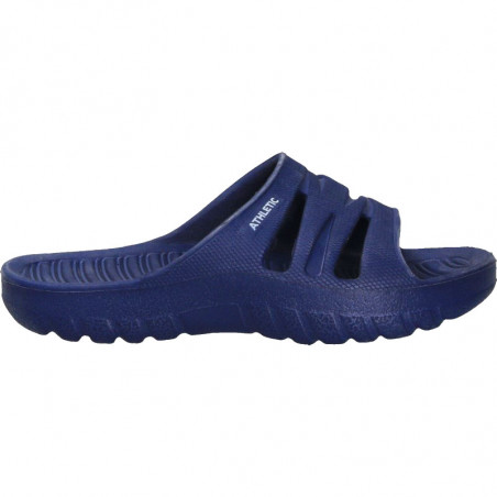 Slapi moderni, baieti, culoarea bleumarin