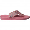 Slapi de strand, roz, cu arabescuri