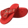 Papuci flip flops, rosii, din spuma