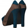 Pantofi fashion, cu platforma, toc inalt