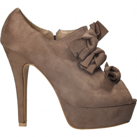 Pantofi dama, extravaganti cu toc stiletto gri