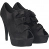 Pantofi dama, extravaganti cu toc stiletto, negru