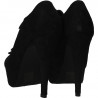Pantofi dama, extravaganti cu toc stiletto, negru