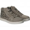 Ghete fete casual, cu tinte gri
