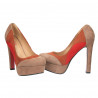 Pantofi extravaganti, Vera Blum, maro