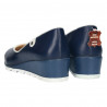 Pantofi eleganti, cu platforma, piele naturala