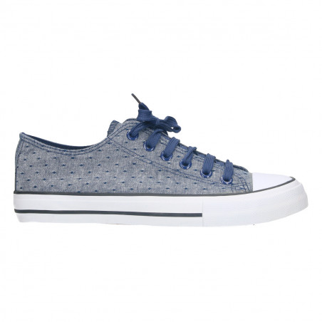 Tenisi fashion, textil, pentru barbati, albastri