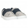 Pantofi sport copii, gri cu negru