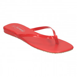 Saboti dama, flip flops, rosii