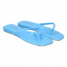 Saboti dama, flip flops, albastrii cu buline albe