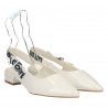 Sandale fashion, de dama, cu toc mic