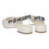 Sandale fashion, de dama, cu toc mic