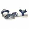 Sandale moderne, cu strasuri pentru fete, blue