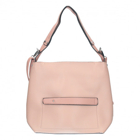 Poseta medie trendy, culoarea roz