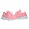 Sneakers roz, piele eco, textil, talpa groasa