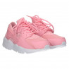 Sneakers roz, piele eco, textil, talpa groasa