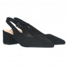 Pantofi negri, trendy, toc mediu