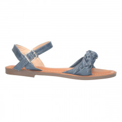 Sandale casual, stil boho, culoare gri