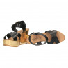 Sandale fashion, cu platforma aurie
